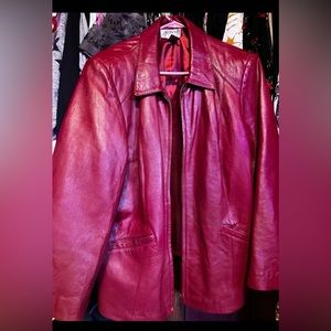 Alfani Red Real Leather 2x